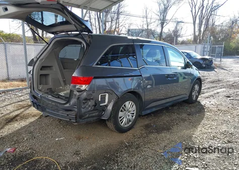 2015 Honda Odyssey Lx from USA, damaged, VIN 5FNRL5H22FB118109